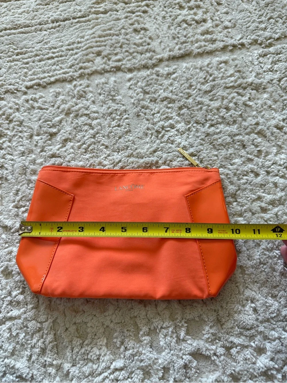 Lancôme Orange Cosmetic Pouch